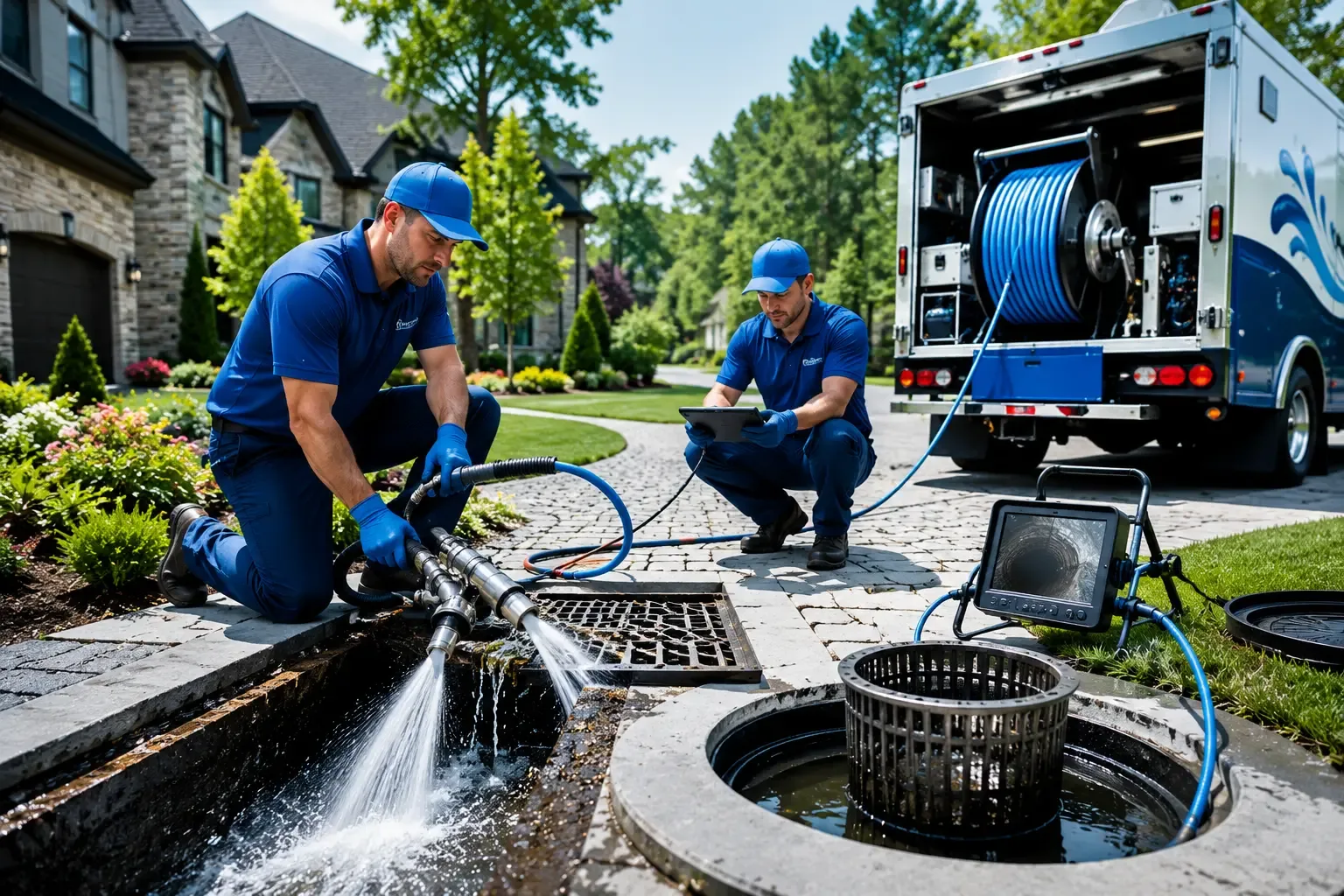 Local outdoor drain cleaning professionals in Levittown, NY